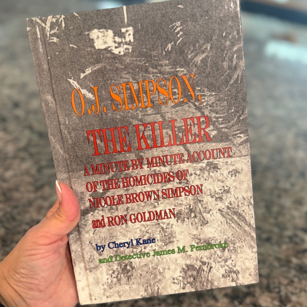 O.J. Simpson The Killer Minute by Min Cheryl Kane James M Pembroke True Crime